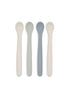 Konges Sløjd 4-Pack Silicone Feeding Spoons | Onyx Konges Sløjd