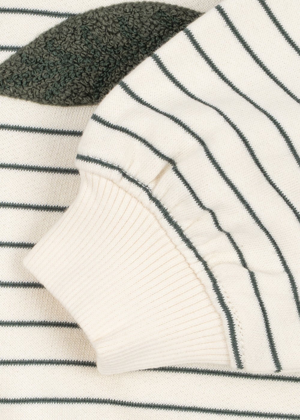 Konges Sløjd Amio Sweatshirt - Cilantro Stripe - image 5