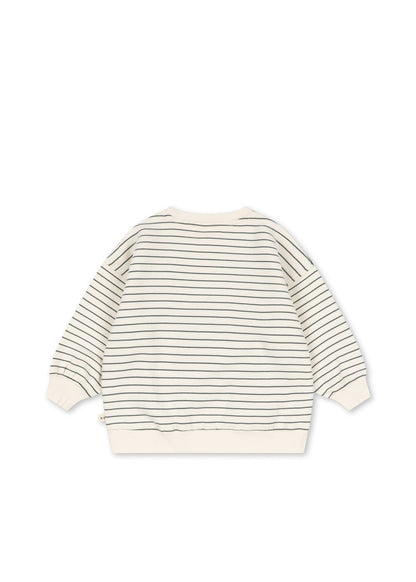 Konges Sløjd Amio Sweatshirt - Cilantro Stripe - image 2