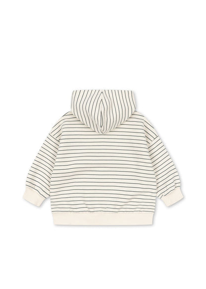 Konges Sløjd Amio Zip Hoodie – Cilantro Stripe Konges Sløjd