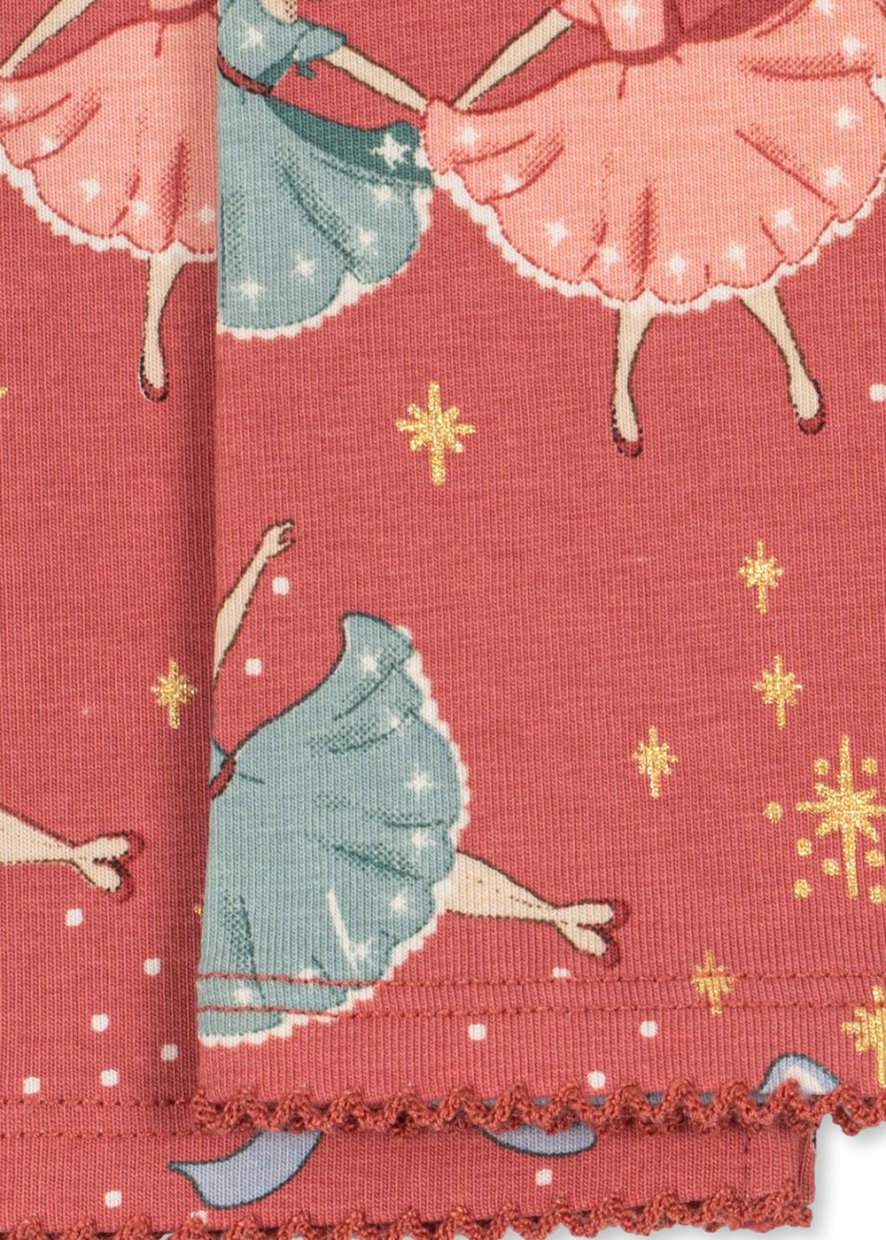 Konges Sløjd Basic Blouse/Pants Set - Bow Ballerina Blush - product view 5