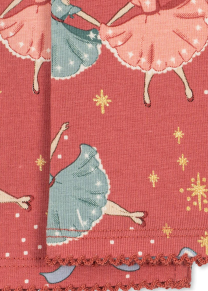 Konges Sløjd Basic Blouse/Pants Set - Bow Ballerina Blush - product view 5