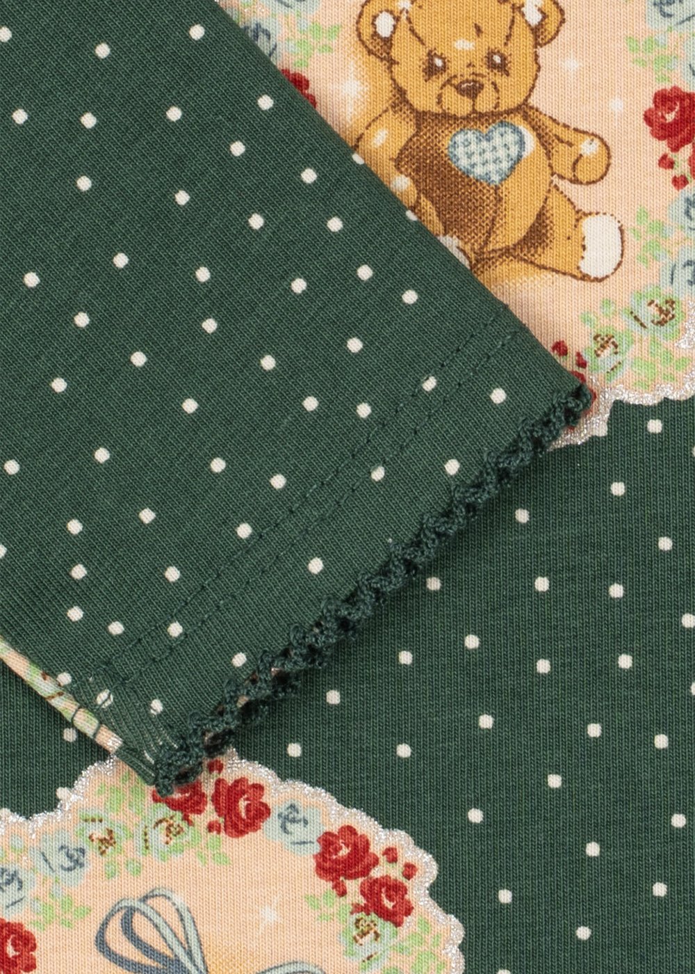 Konges Sløjd Basic Body/pants Set - Deer Diary Green by Konges Sløjd