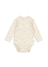 Konges Sløjd Basic Long Sleeve Bodysuit – Cielo Marino Konges Sløjd