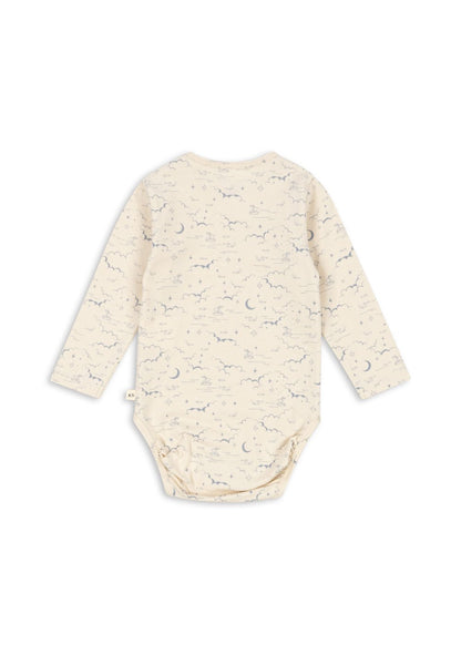 Konges Sløjd Basic Long Sleeve Bodysuit – Cielo Marino Konges Sløjd