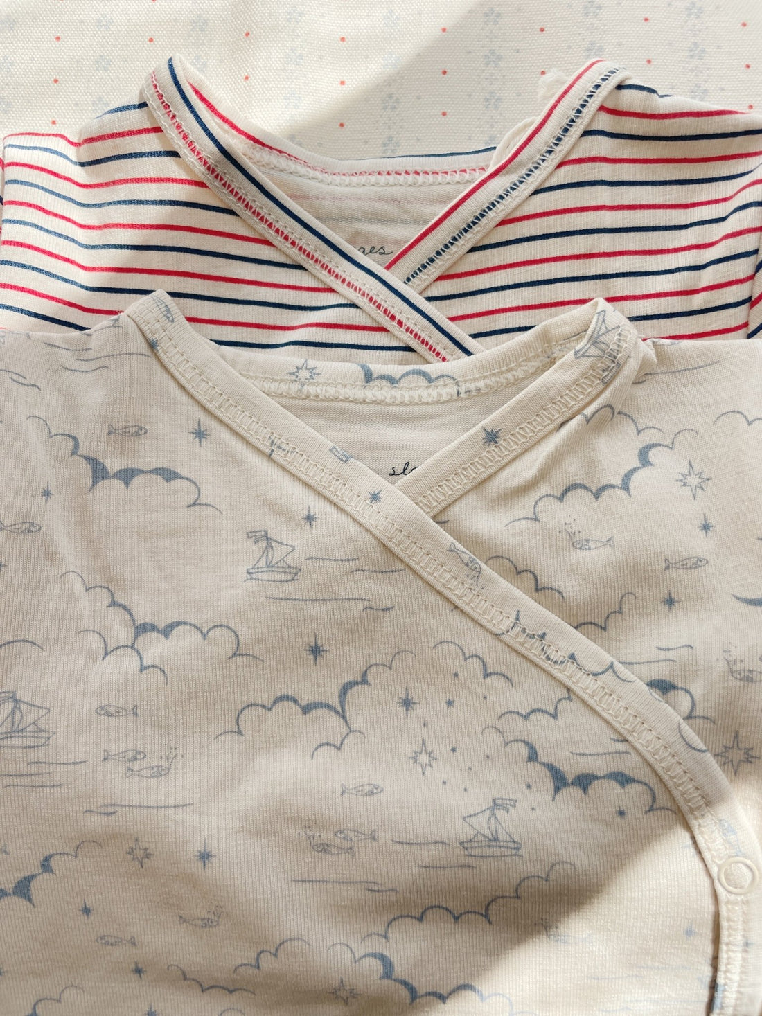 Konges Sløjd Basic Long Sleeve Bodysuit – Cielo Marino Konges Sløjd