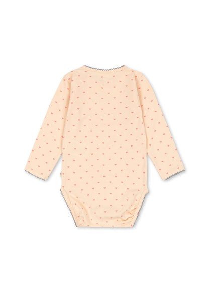 Konges Sløjd Basic Long Sleeve Bodysuit - Teddy Coeur - image 2
