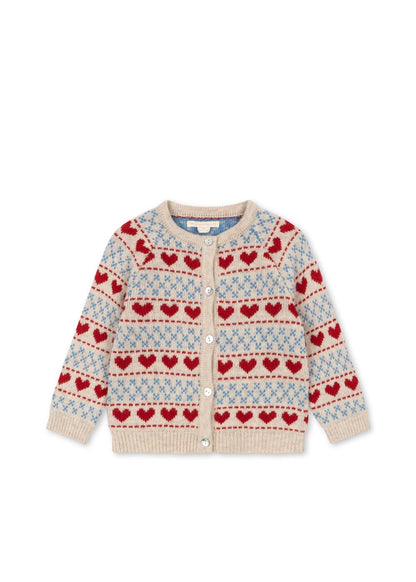 Konges Sløjd Belou Cardigan - Heart