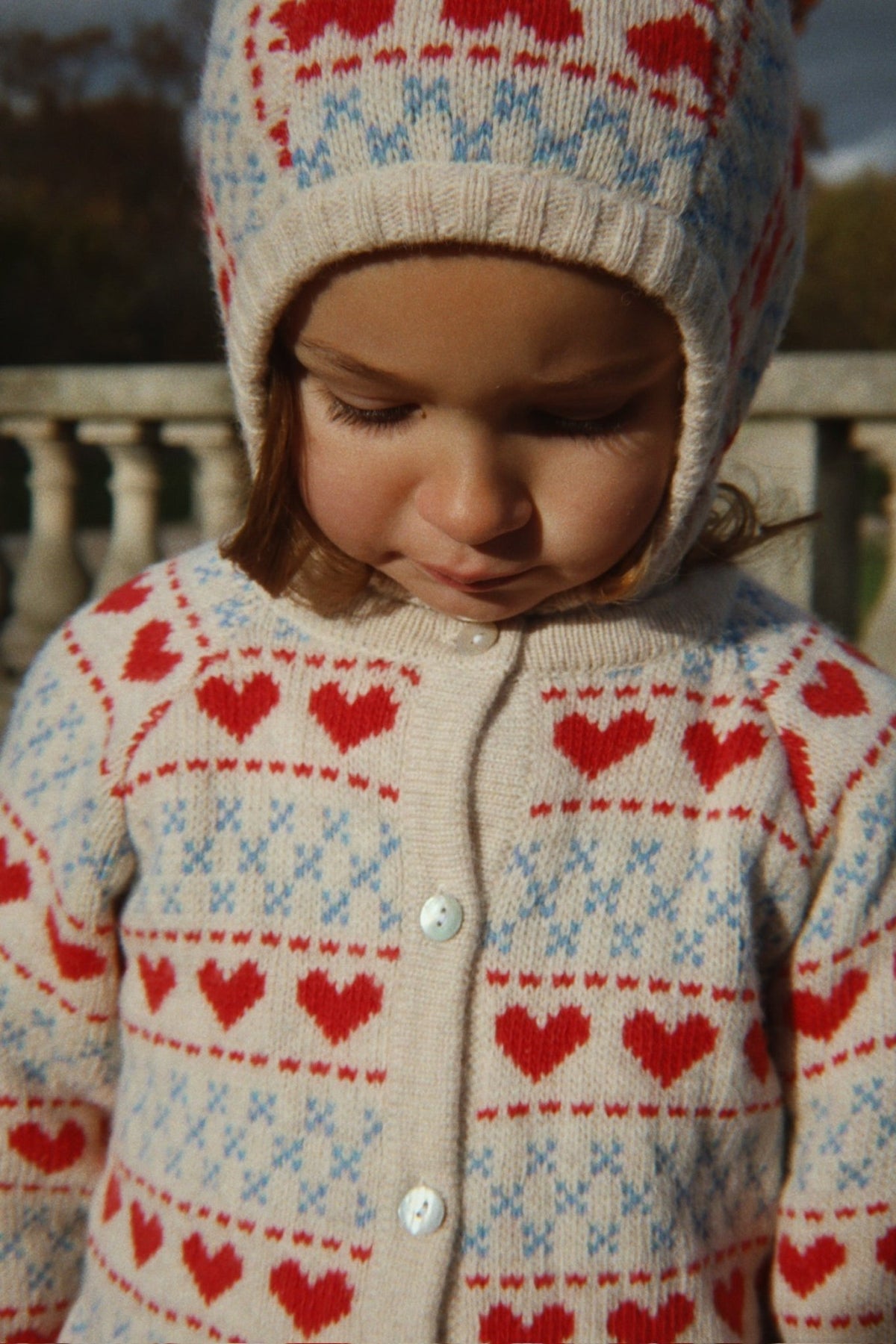Konges Sløjd Belou Cardigan - Heart lifestyle view