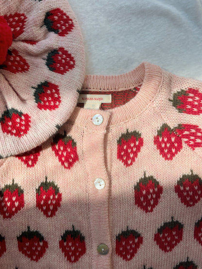 Konges Sløjd Belou Knit Beret - Strawberry Konges Sløjd