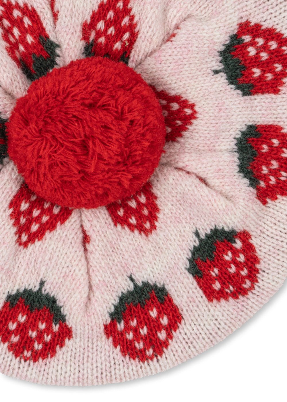Konges Sløjd Belou Knit Beret - Strawberry Konges Sløjd