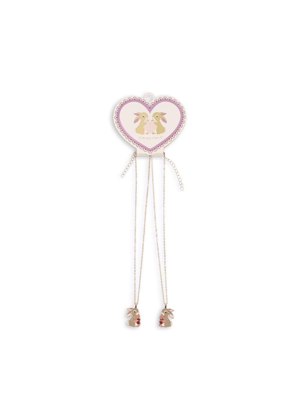 Konges Sløjd Bunny Friendship Necklace - Gold Konges Sløjd