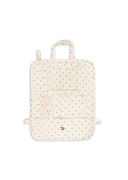 Konges Sløjd Car Organizer – Navy Dot Konges Sløjd