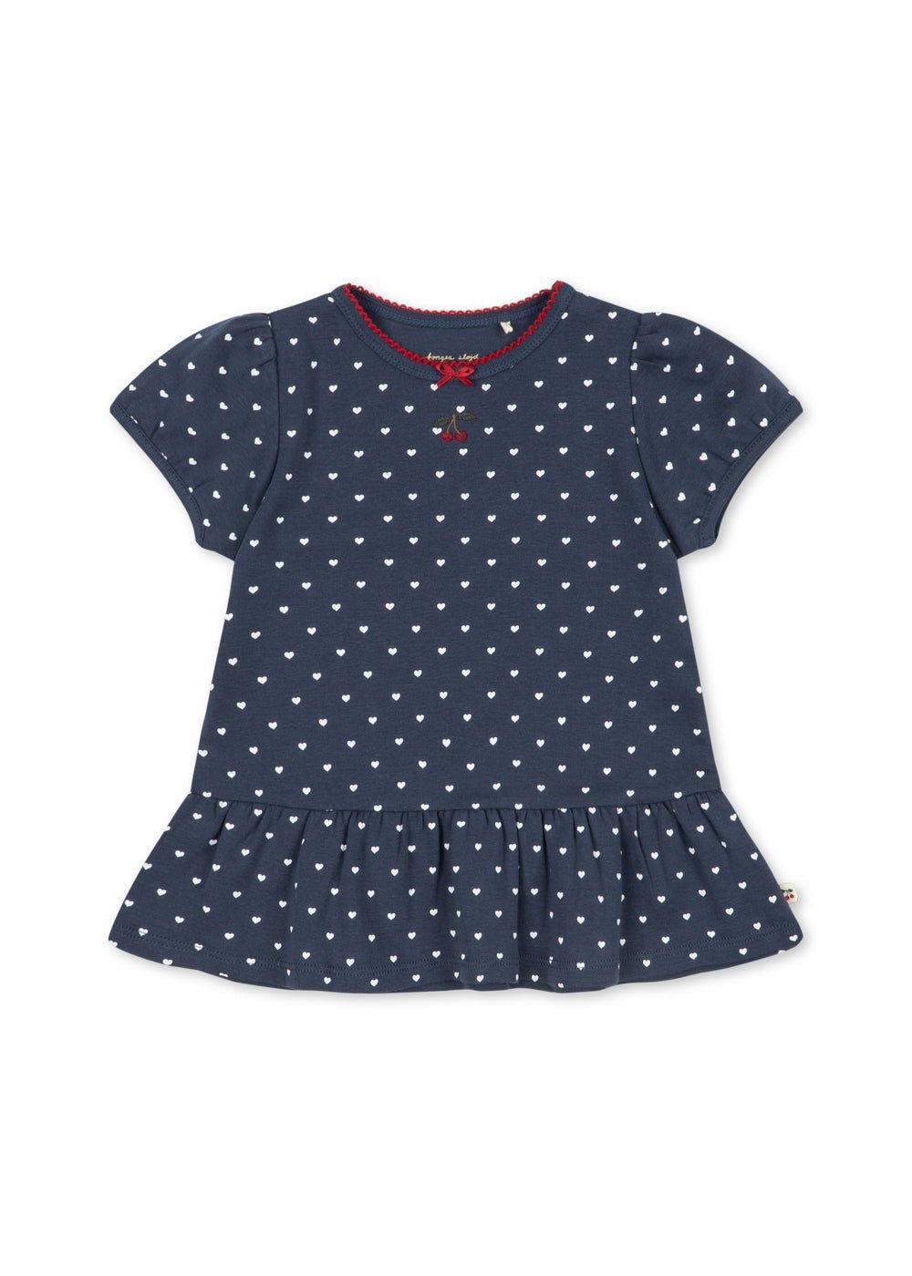 Konges Sløjd CLASSIC TEE - heart blues Konges Sløjd