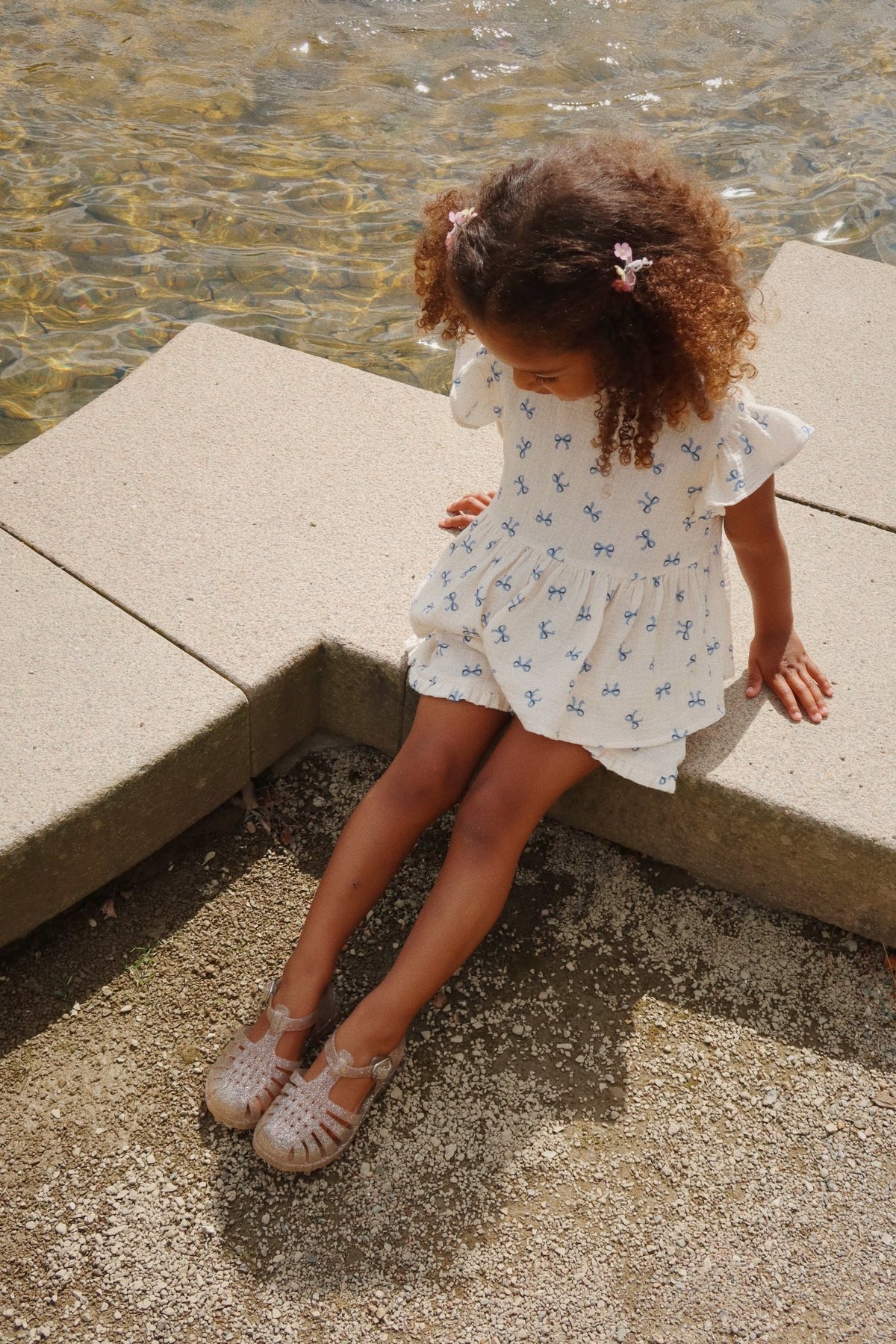 Konges Sløjd Coco Shorts GOTS – Bow Bleu Konges Sløjd