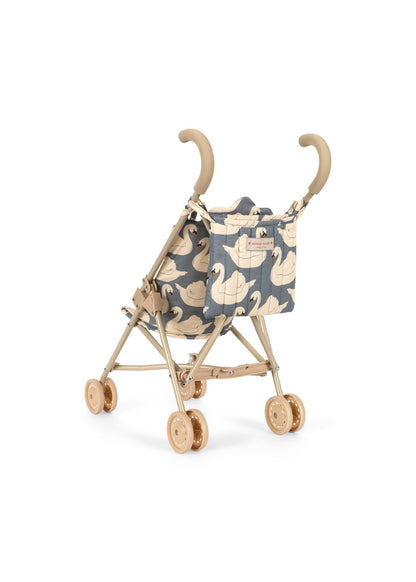 Konges Sløjd Doll Stroller in Swan – gallery view 4
