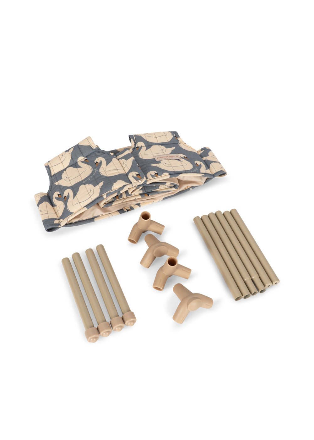 Konges Sløjd Doll Travel Bed - Swan - product view 8