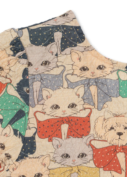 Konges Sløjd Elin Long Sleeve Bow Dress - Like Cats and Dogs - image 7