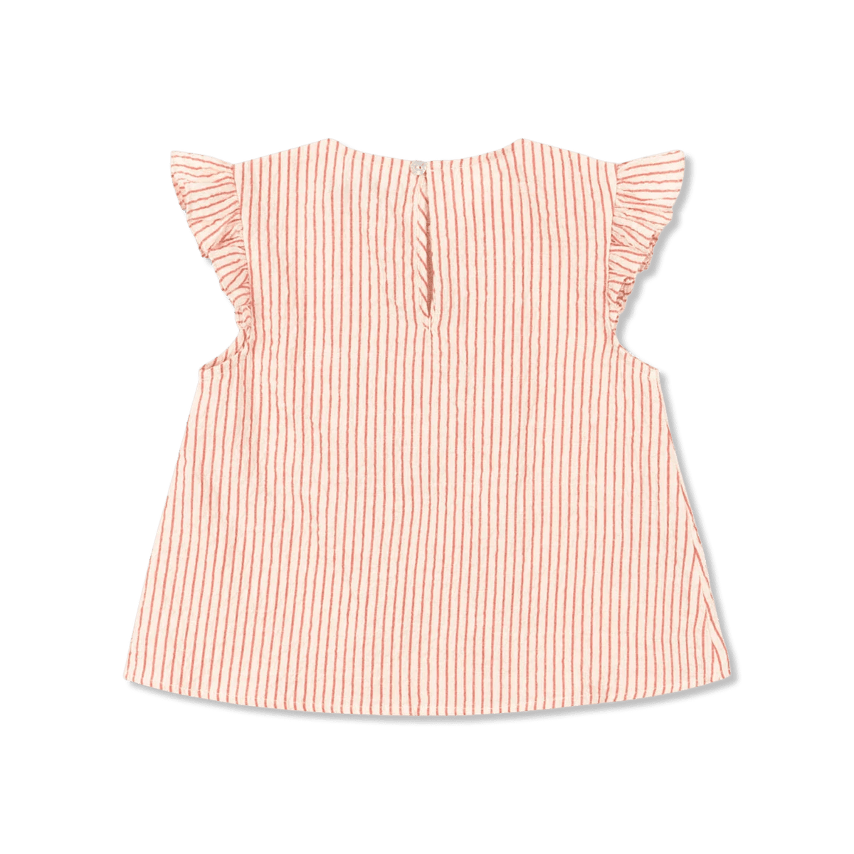 Konges Sløjd Ellie Frill Top GOTS - Amour Stripe Konges sløjd