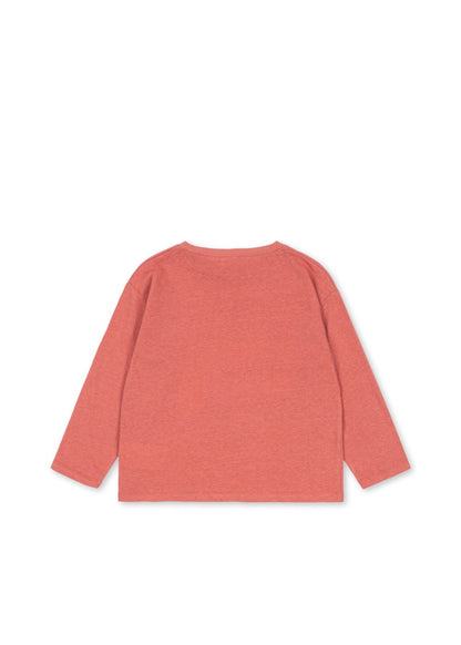 Konges Sløjd Era Long Sleeve Tee - Faded Rose — official Konges Sløjd image 2