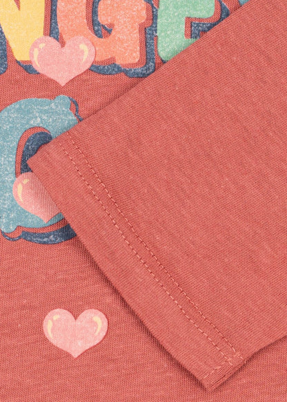 Konges Sløjd Era Long Sleeve Tee - Faded Rose — official Konges Sløjd image 4