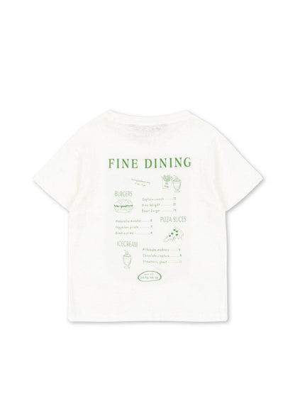 Konges Sløjd ERA TEE - off white/fine dining Konges Sløjd