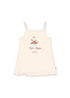 Konges Sløjd FAMO STRAP DRESS - ecru Konges Sløjd