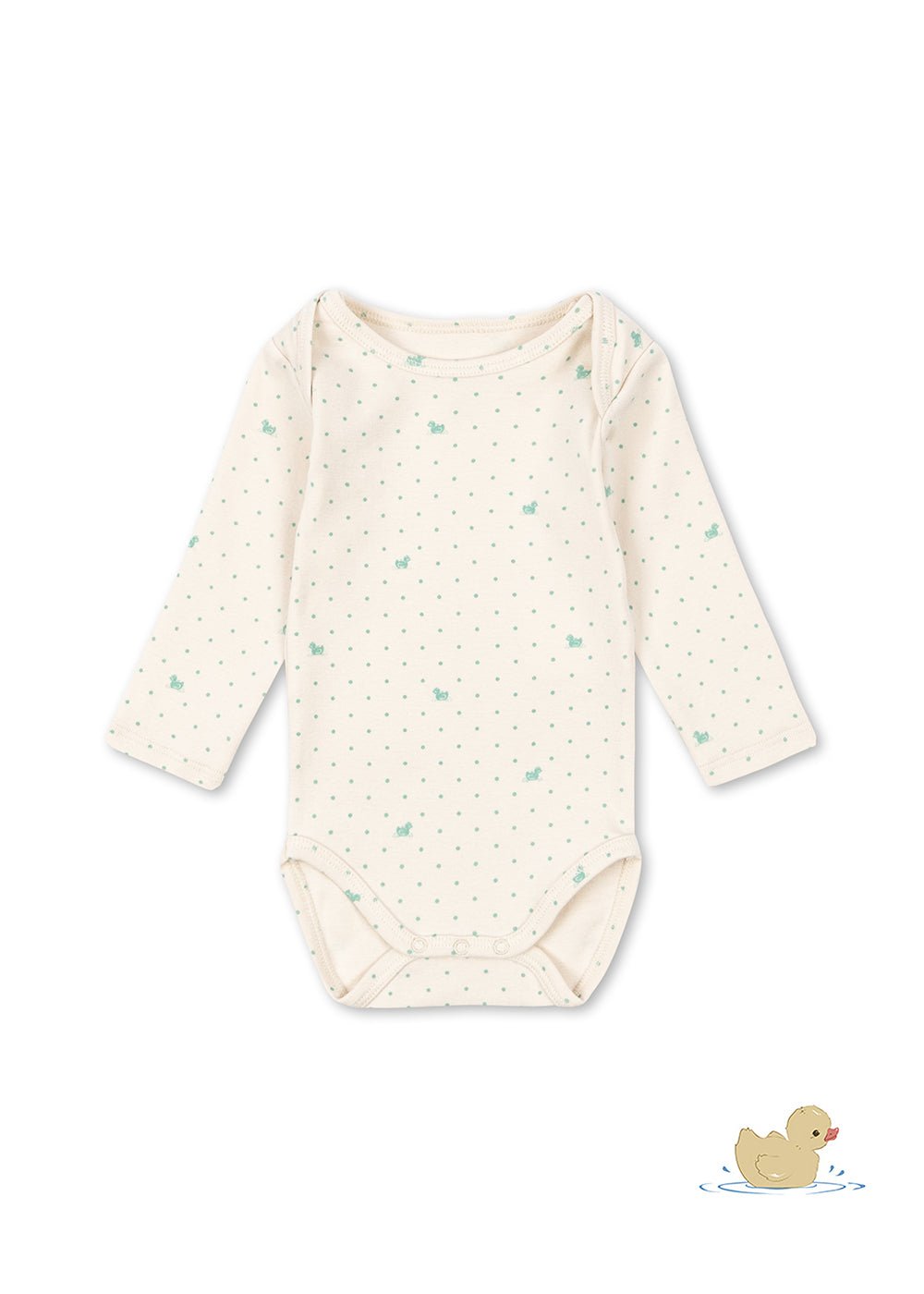 Konges Sløjd Fanga Bello Due Long-Sleeve Bodysuit by Konges Sløjd