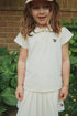 Konges Sløjd FLORITA POLO SHIRT - antique white Konges Sløjd