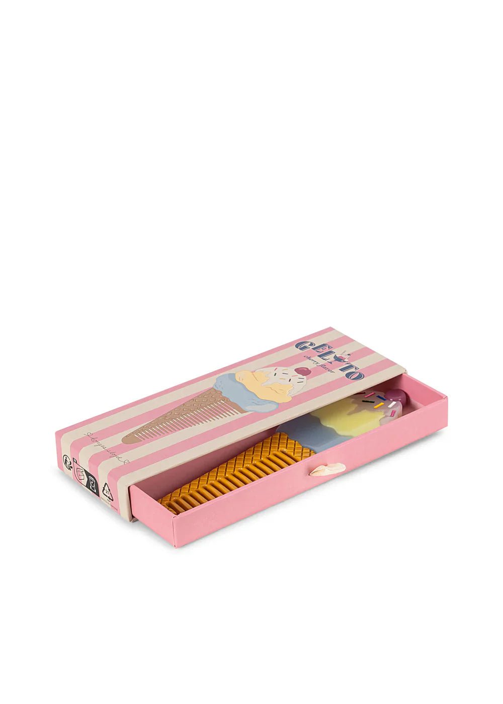 Konges Sløjd Ice Cream Comb Amour Pink