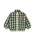 Konges Sløjd Jody Teddy Jacket - Green Check Konges Sløjd