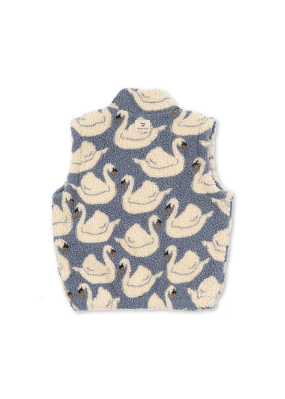 Konges Sløjd Jody Teddy Vest - Swan - image 2