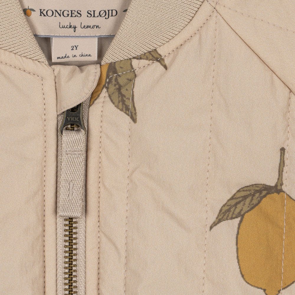 Konges Sløjd Juno Bomber Jacket - Mon Grand Citron Konges Sløjd