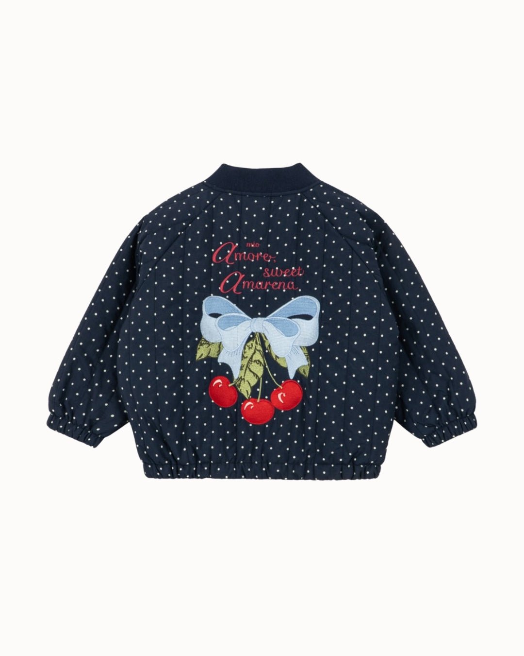 Konges Sløjd Juno Printed Dot Bomber Jacket - Dot Nuit Petite Konges Sløjd