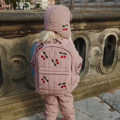 Konges Sloejd Kids JUNO Quilted Backpack - Twilight Mauve Konges Sløjd
