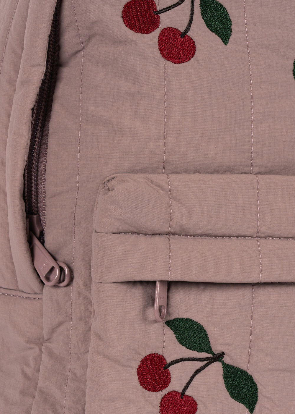 Konges Sloejd Kids JUNO Quilted Backpack - Twilight Mauve Konges Sløjd