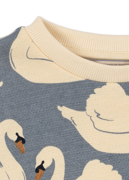 Konges Sløjd Loupy Sweat Dress - Swan — official Konges Sløjd image 3