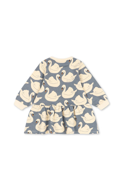 Konges Sløjd Loupy Sweat Dress - Swan — official Konges Sløjd image 2