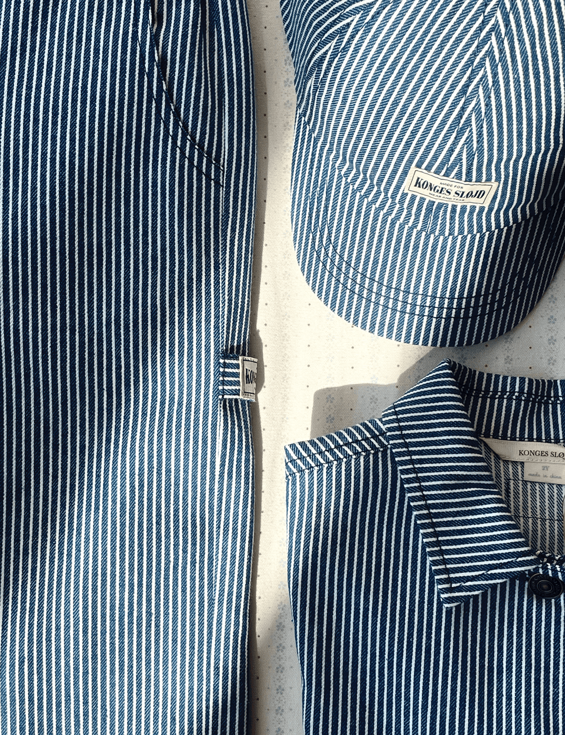 Konges Sløjd Luc Pants - Blue Stripe Konges Sløjd