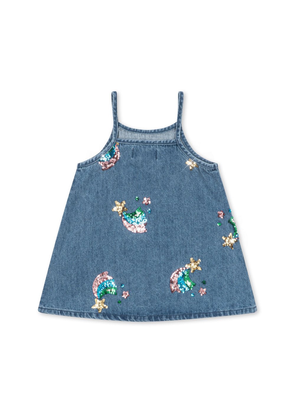 Konges Sløjd Magot Sequin Strap Dress GOTS – Rainbow Star Konges Sløjd