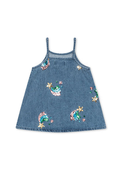 Konges Sløjd Magot Sequin Strap Dress GOTS – Rainbow Star Konges Sløjd