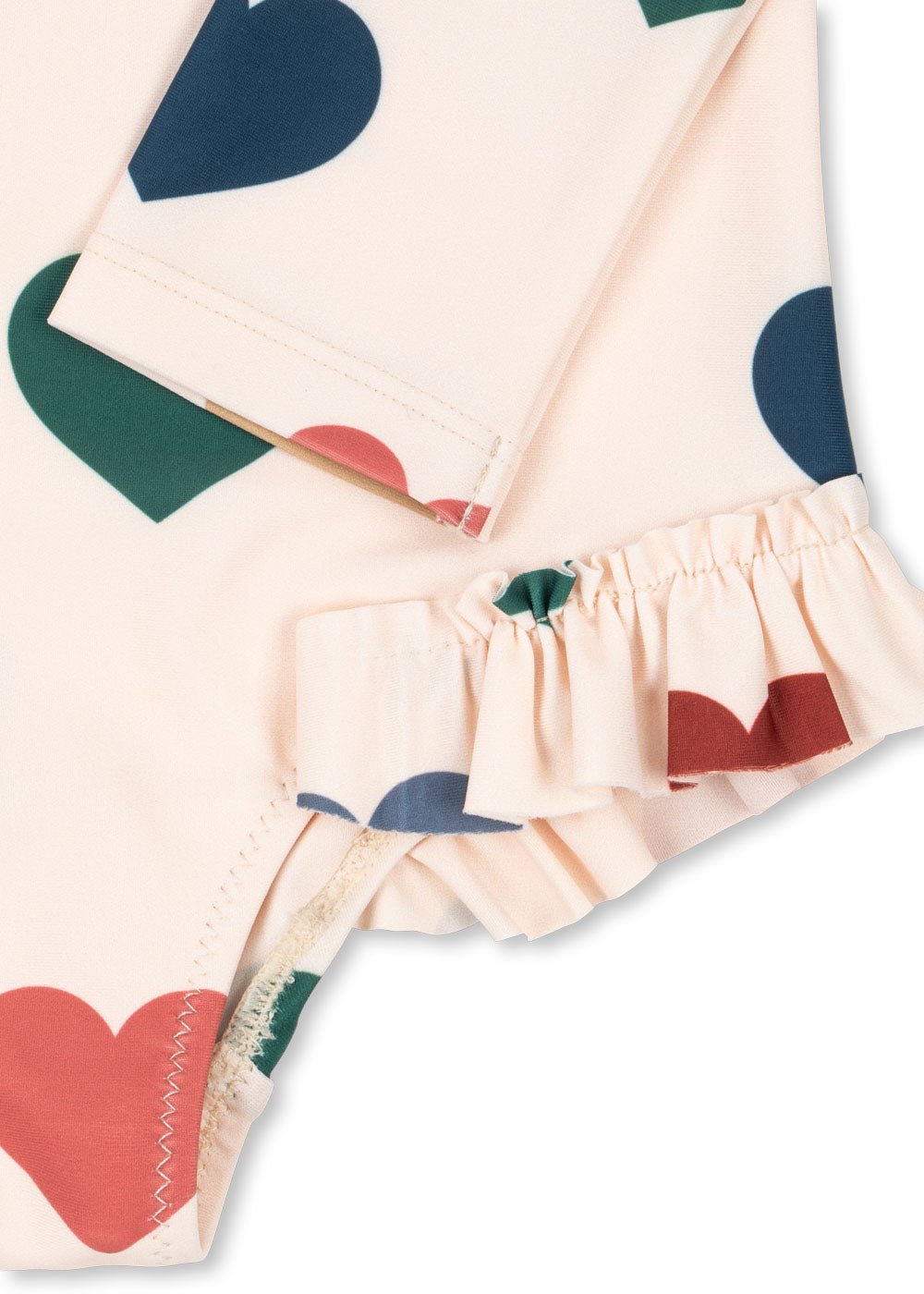 Konges Sløjd Manuca Long Sleeve Swimsuit - Bon Coeur Coloré Konges Sløjd