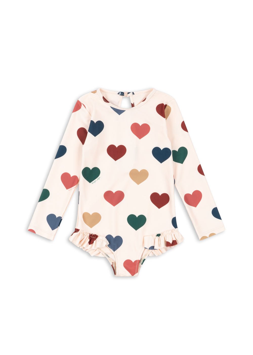 Konges Sløjd Manuca Long Sleeve Swimsuit - Bon Coeur Coloré Konges Sløjd