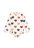 Konges Sløjd Manuca Long Sleeve Swimsuit - Bon Coeur Coloré Konges Sløjd