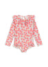 Konges Sløjd Manuca LS Swimsuit GRS - Rose Anglaise Konges Sløjd