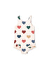 Konges Sløjd MANUCA SWIMSUIT - bon coeur coloré Konges Sløjd