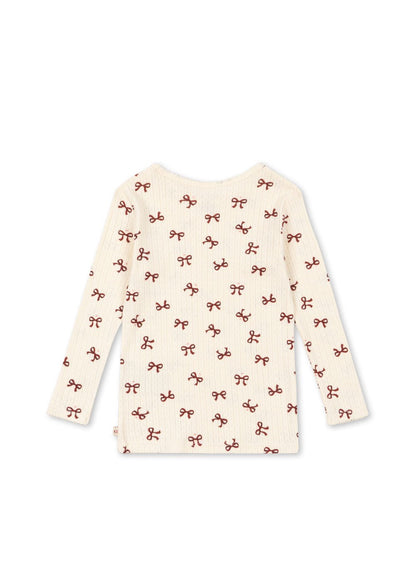 Konges Sløjd Minnie Blouse - Bow rouge Konges Sløjd
