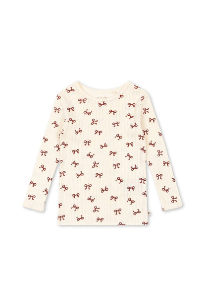 Konges Sløjd Minnie Blouse - Bow rouge Konges Sløjd