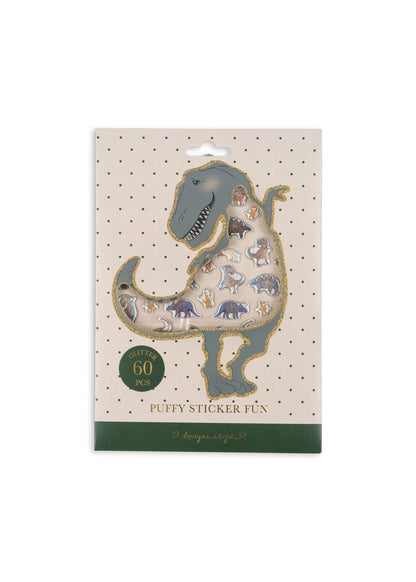 Konges Sløjd Puffy Stickers - Dino Konges Sløjd