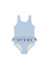 Konges Sløjd SOLINE SWIMSUIT - provence/white swan Konges Sløjd